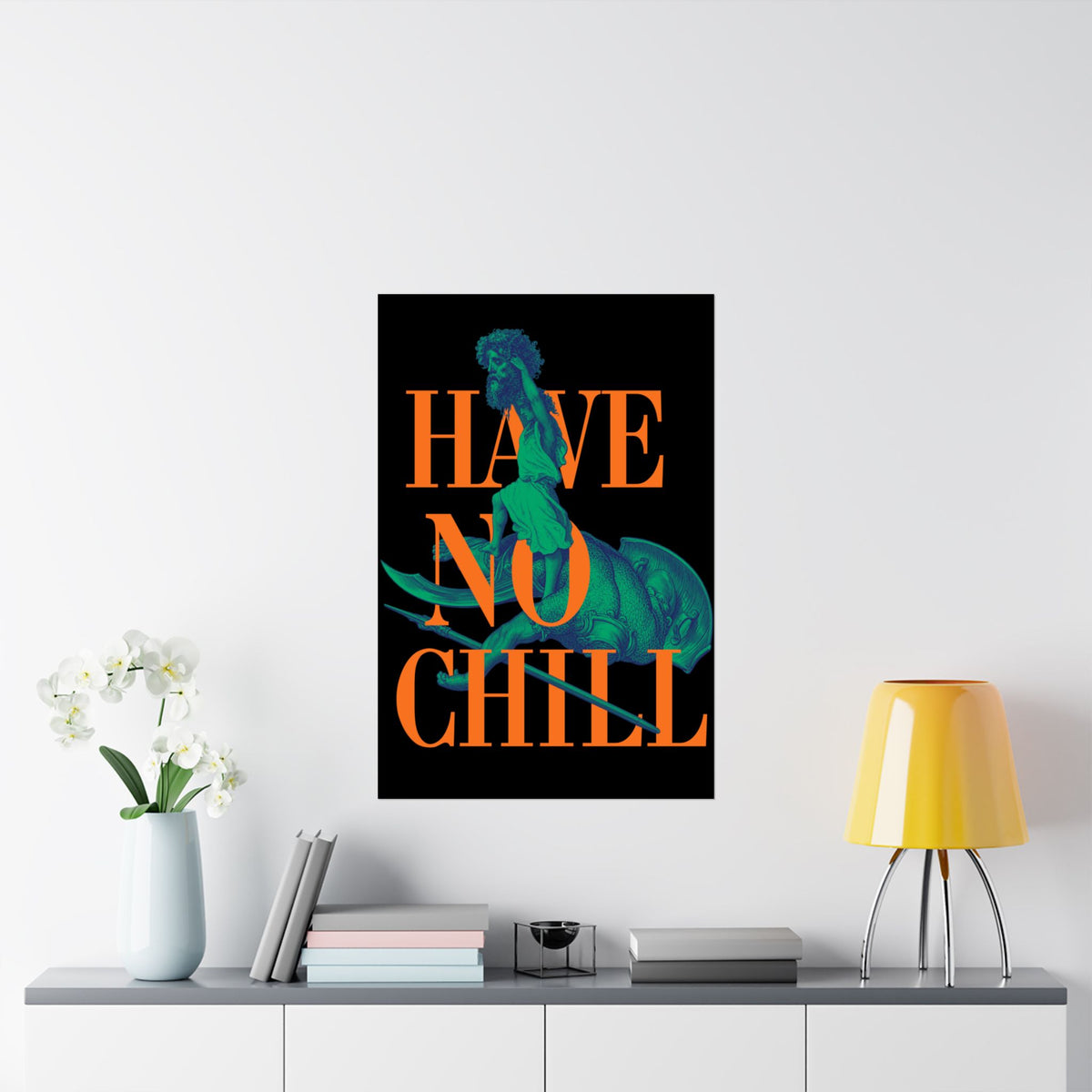 David and Goliath - Matte Vertical Poster - Variation 1