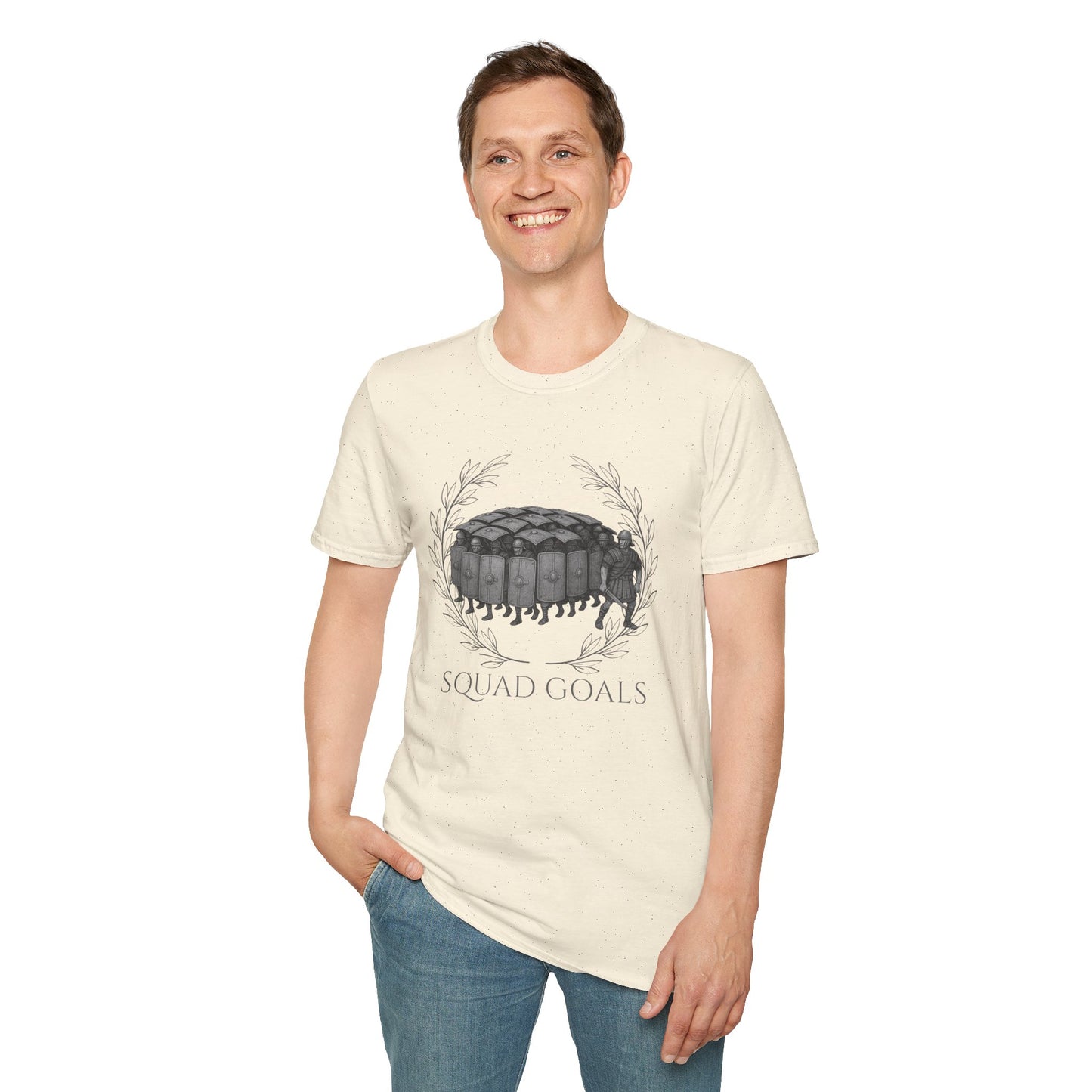 Squad Goals - Roman Testudo T-Shirt Mono