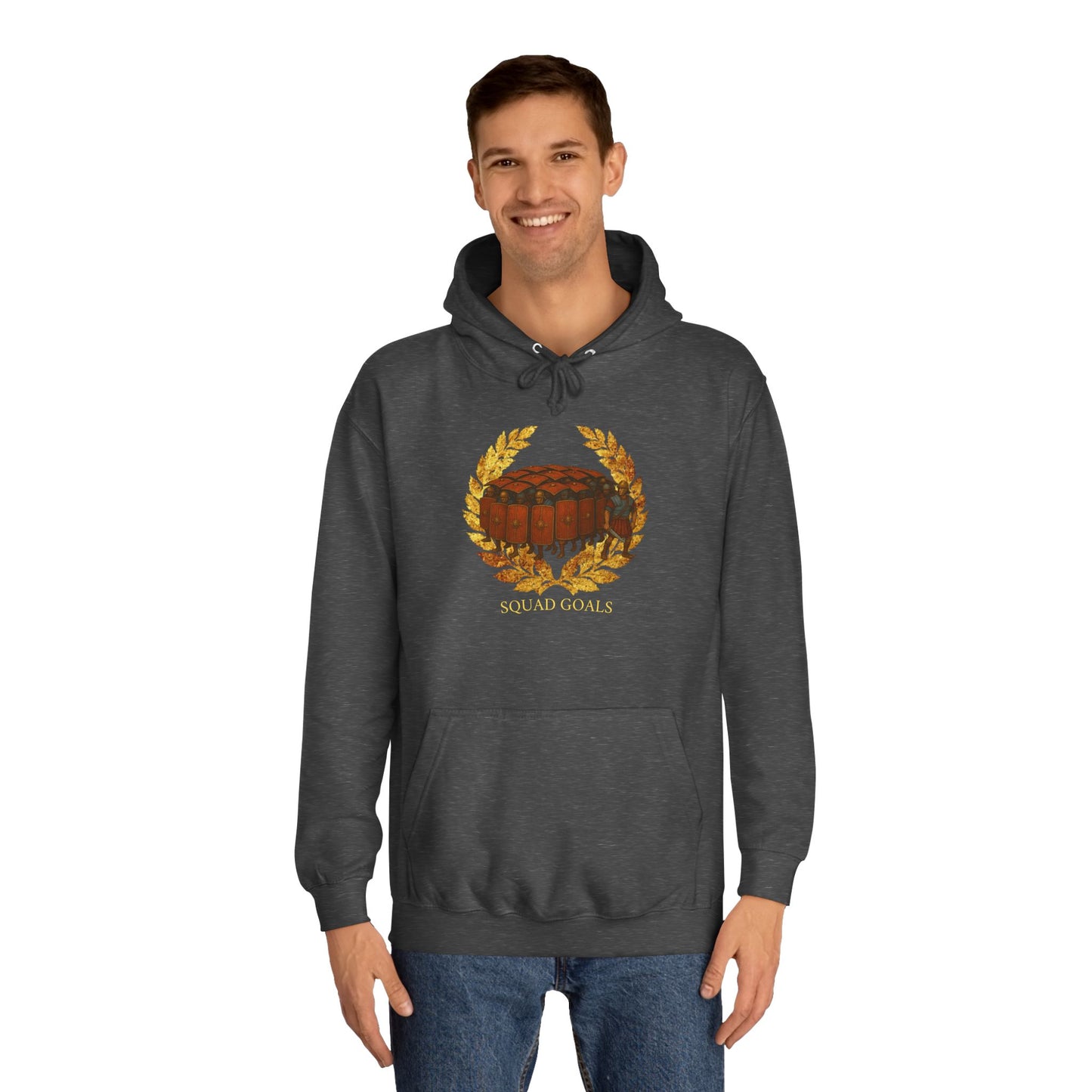 Roman Testudo Hoodie - Graphic Sweatshirt, Roman History Lover Gift, Ancient Rome Hooded Jumper