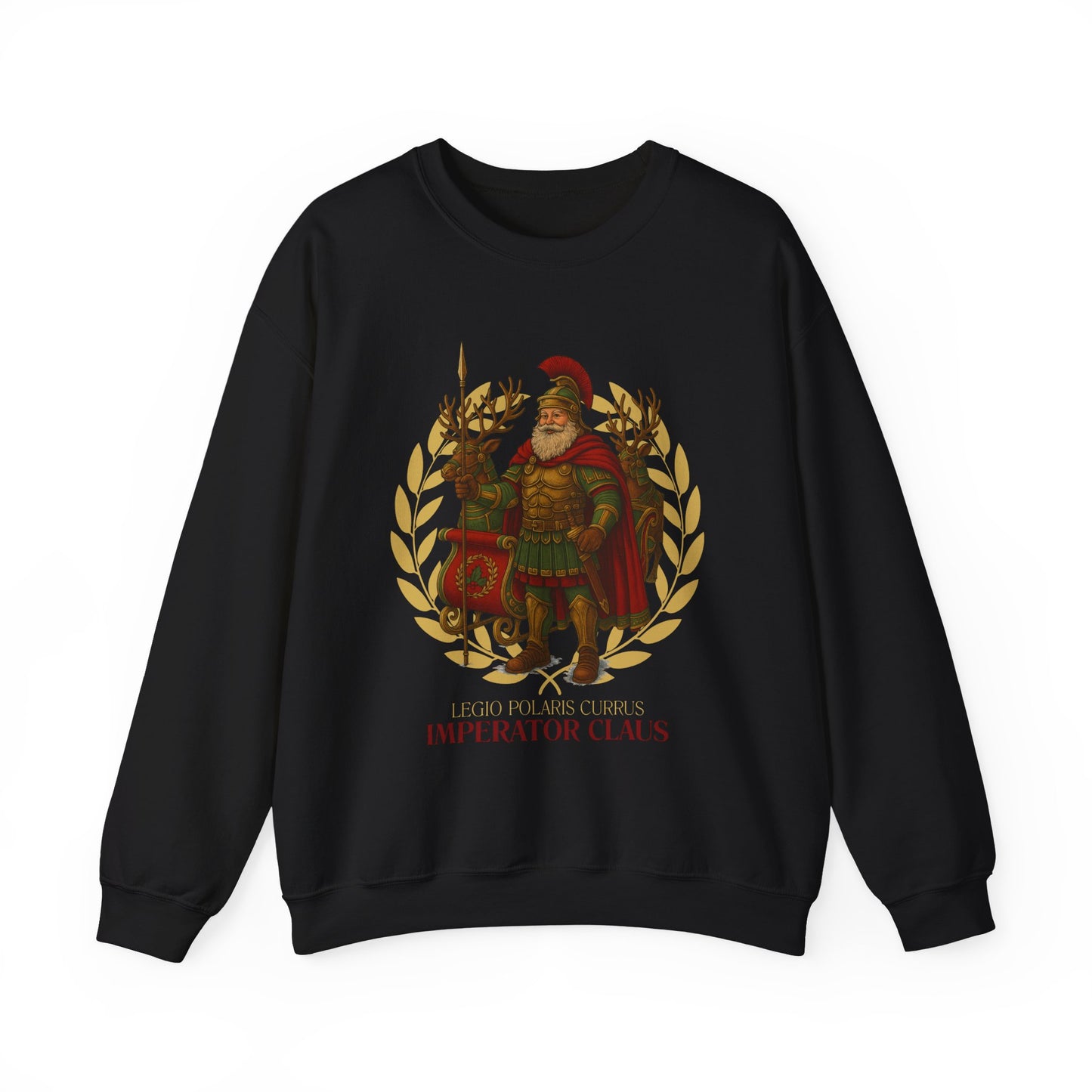 Imperator Claus Roman Emperor Santa Sweatshirt | Christmas Holiday Apparel