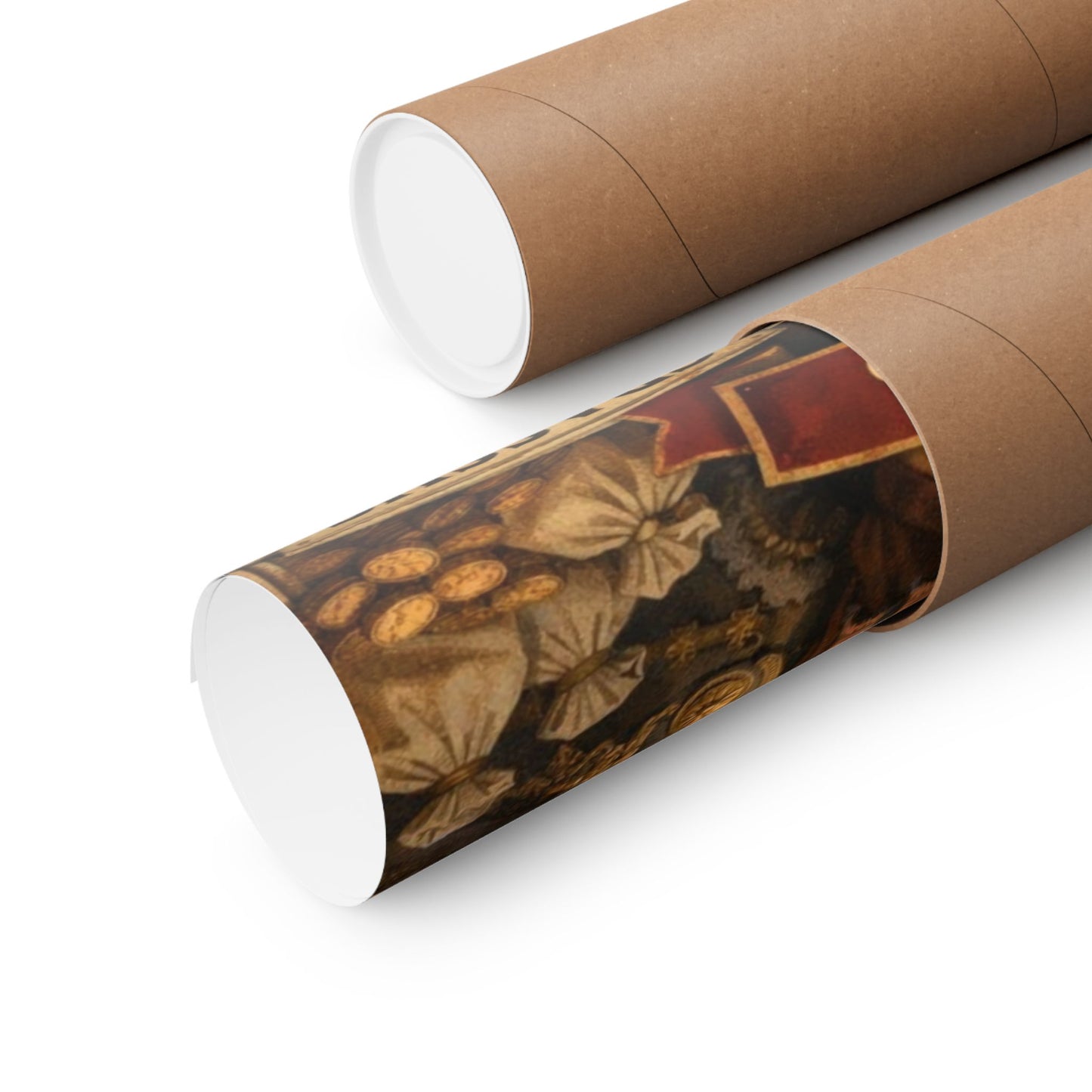 First Triumvirate Julius Poster | Matte Vertical History Art Print, Pompey Crassus