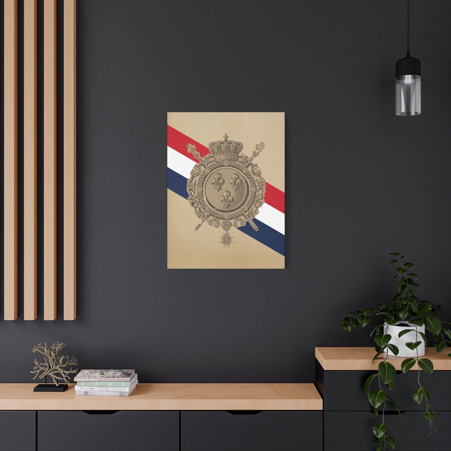 19th Century French Heraldry | Canvas Print