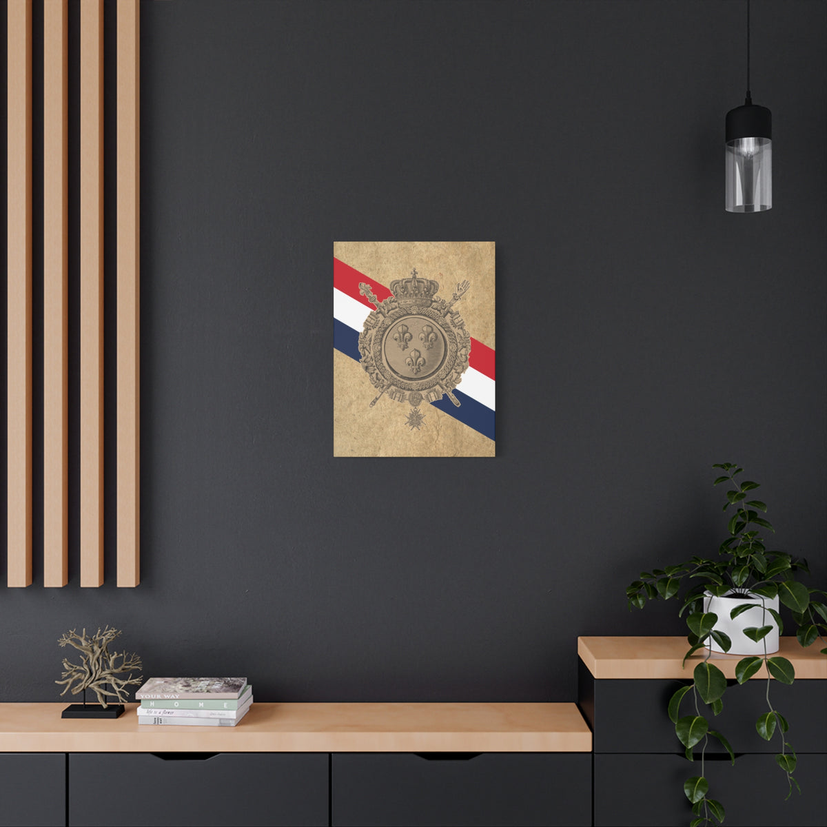 19th Century French Heraldry | Canvas Print