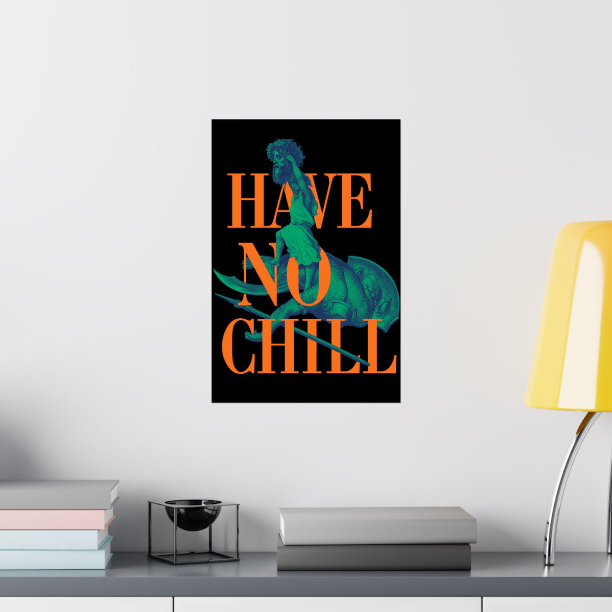 David and Goliath  -  Matte Vertical Poster - Variation 1