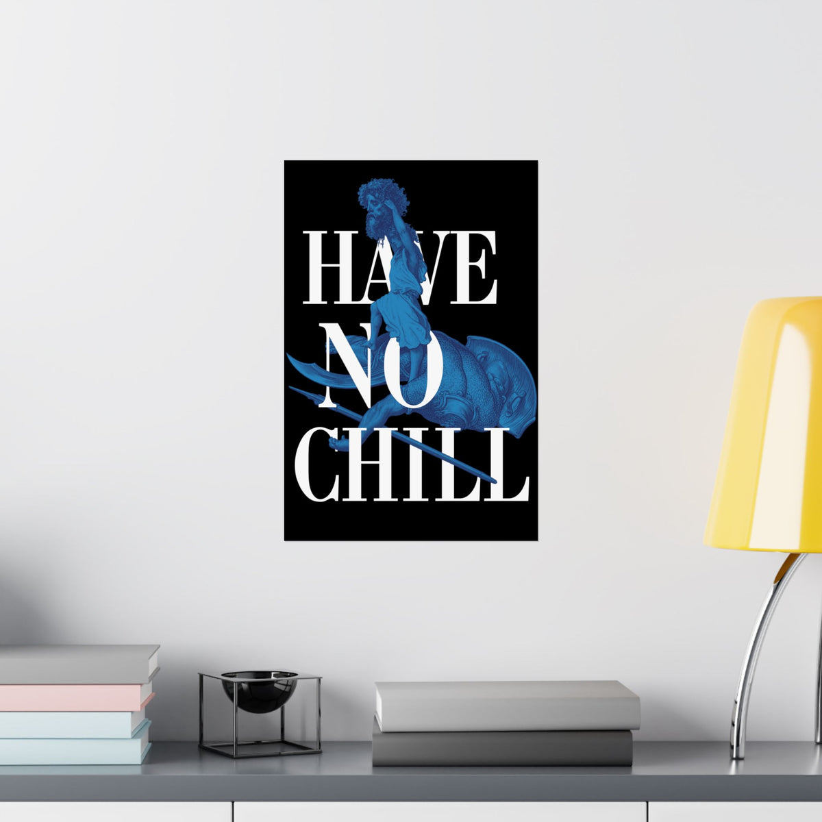 David and Goliath  -  Matte Vertical Poster - Variation 6