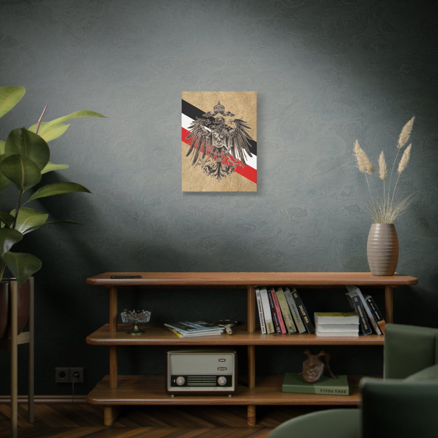 19th Century German Heraldry - Matte Canvas