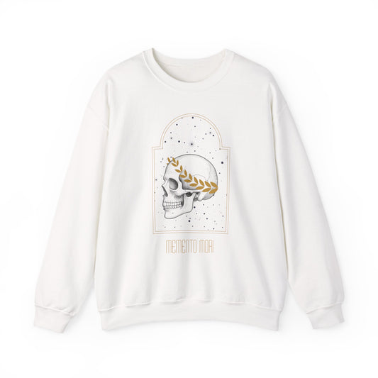 Memento Mori | Laurel Skull Sweatshirt