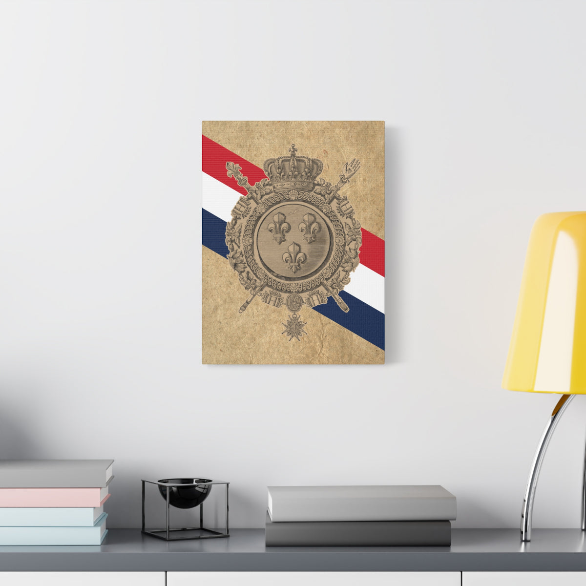 19th Century French Heraldry | Canvas Print
