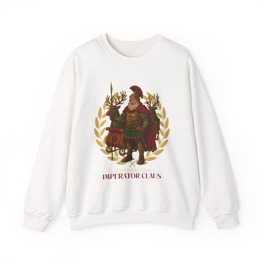 Imperator Claus Roman Emperor Santa Sweatshirt | Christmas Holiday Apparel