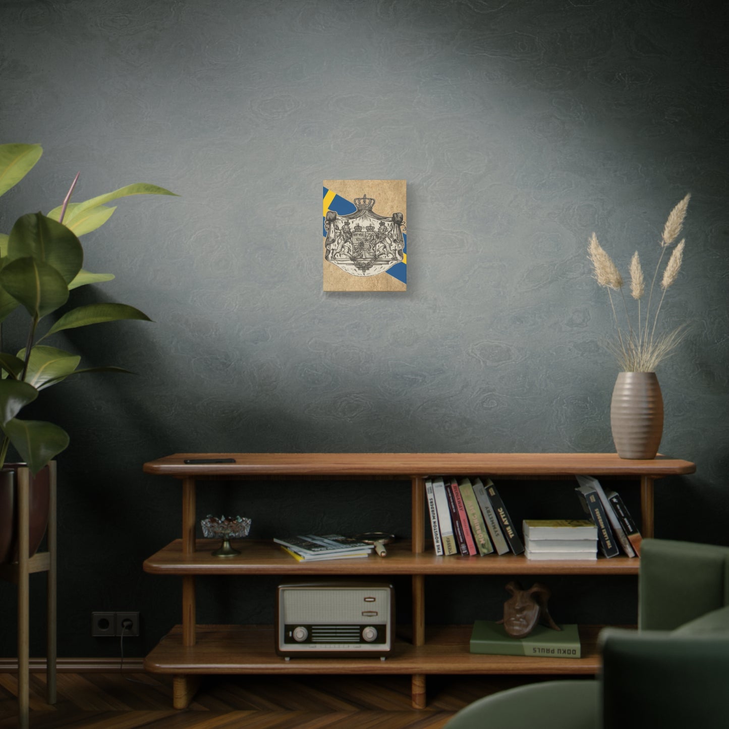 19th Century Swedish Flag - Matte Canvas