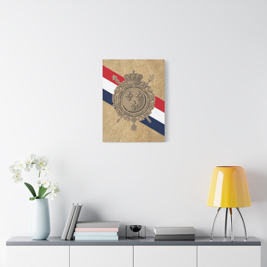 19th Century French Heraldry | Canvas Print