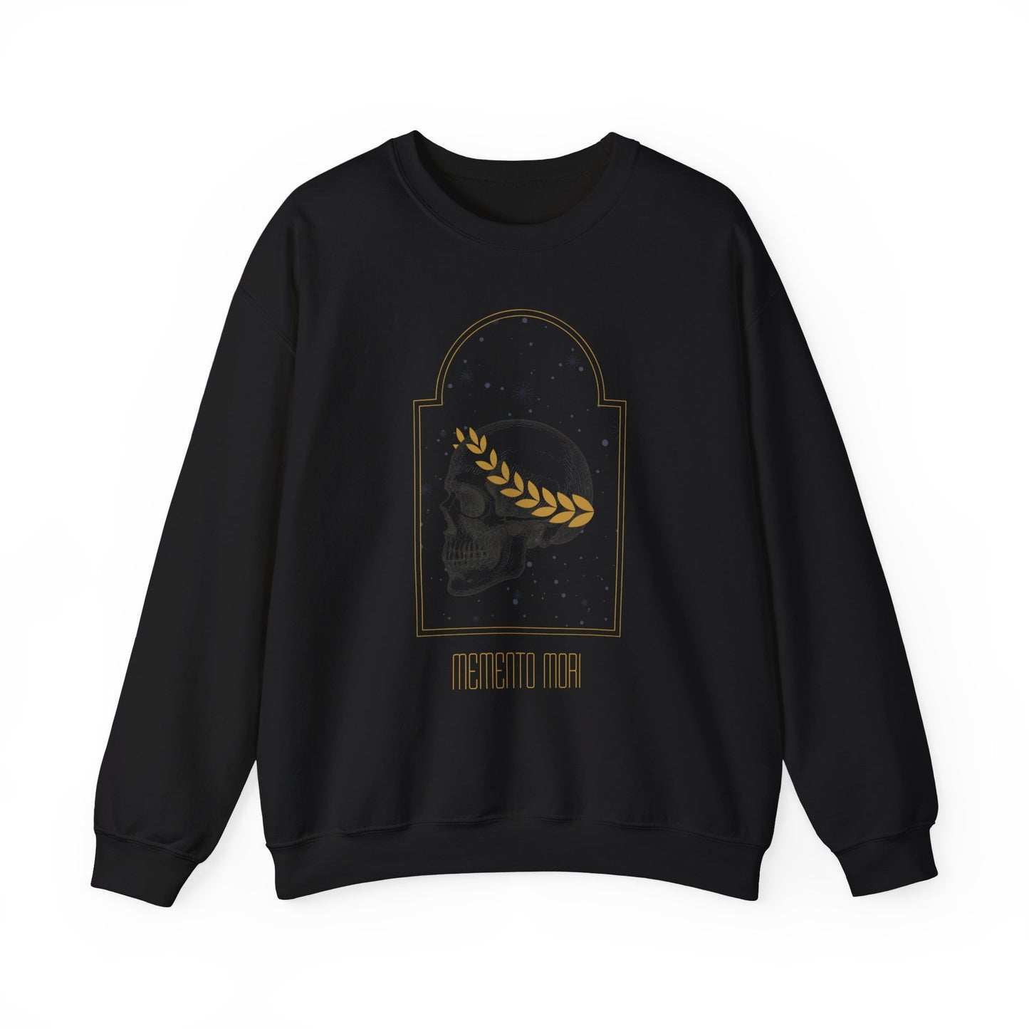 Memento Mori | Laurel Skull Sweatshirt