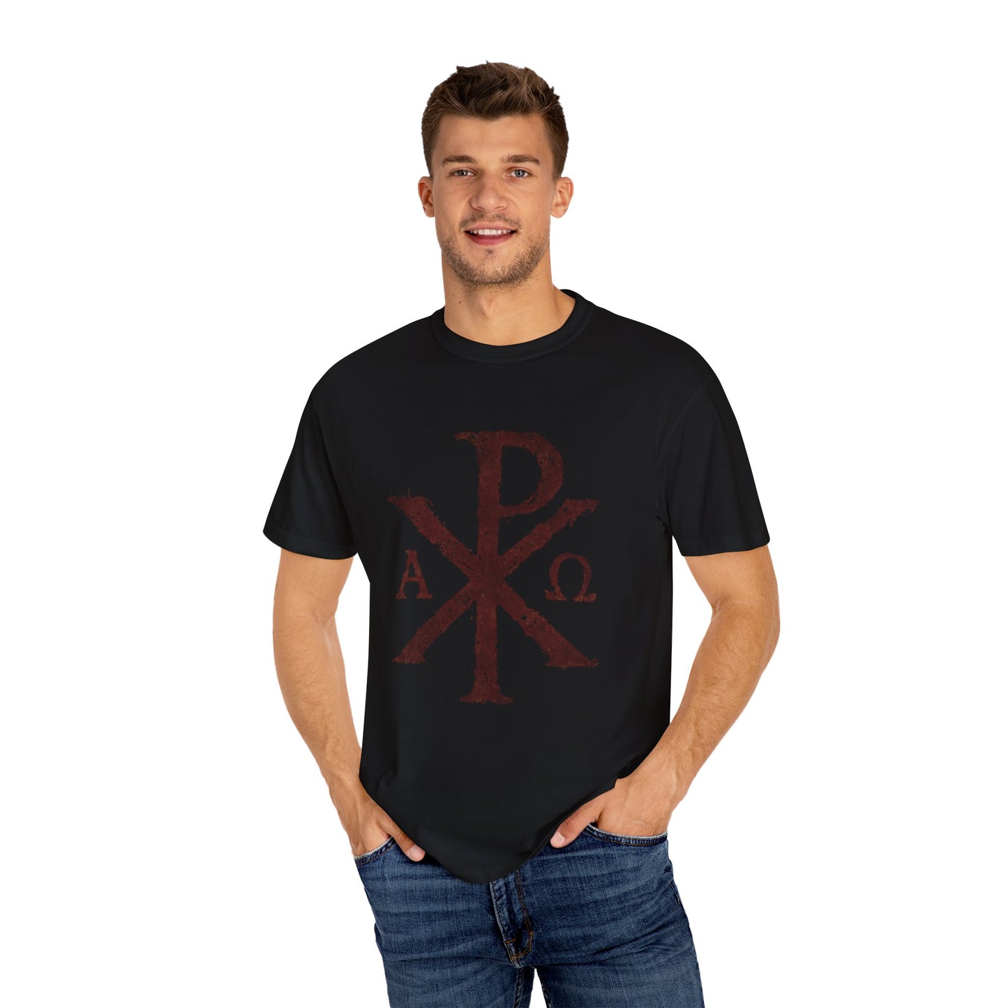 Chi-Rho Alpha Omega Graphic Tee