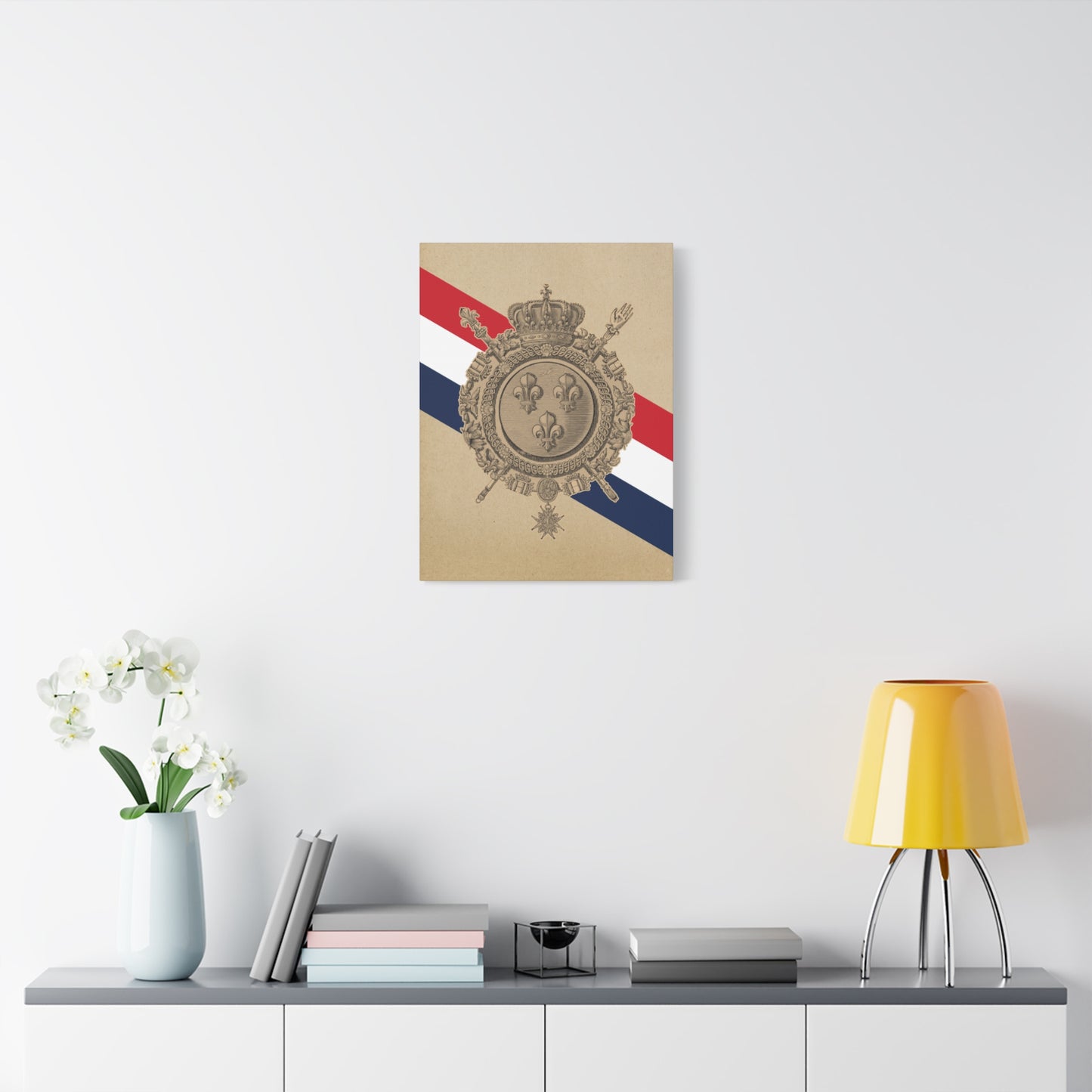 19th Century French Heraldry | Canvas Print