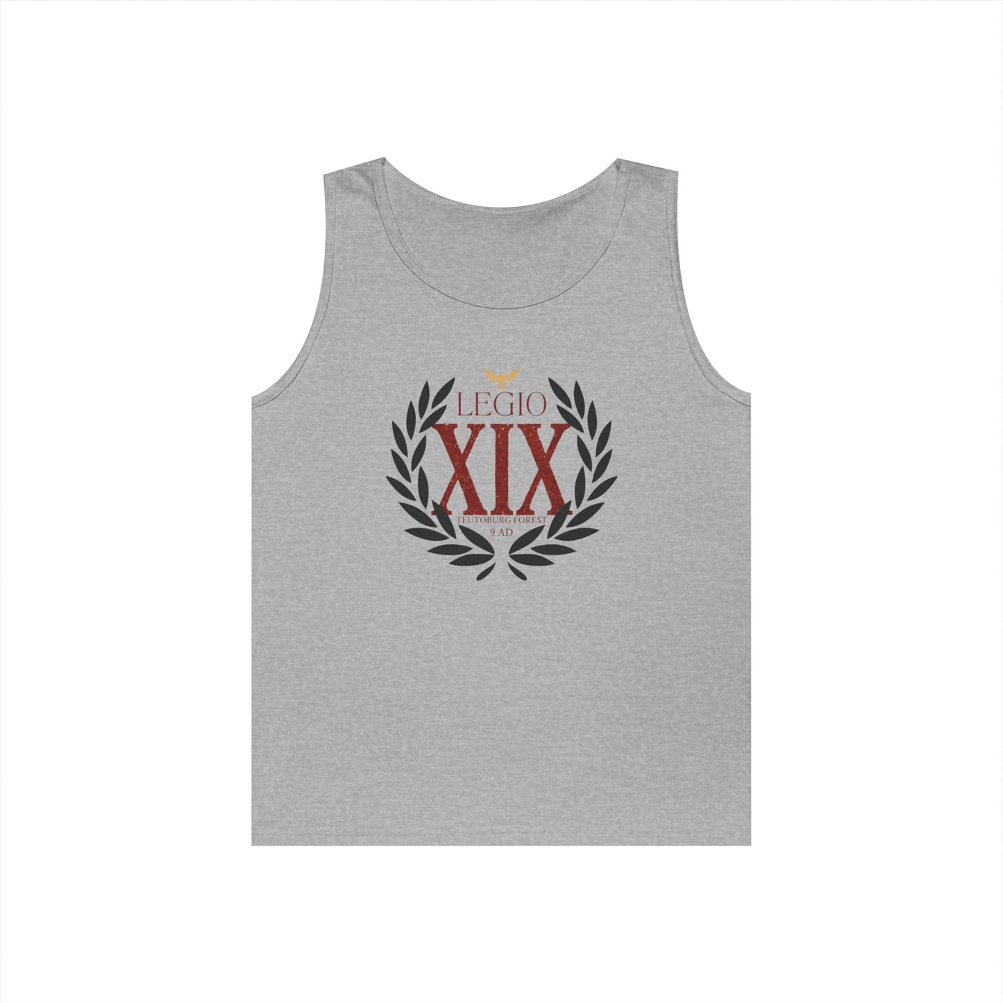 Legion XIX Laurel Tank Top — Roman-Inspired Athletic Graphic Tank