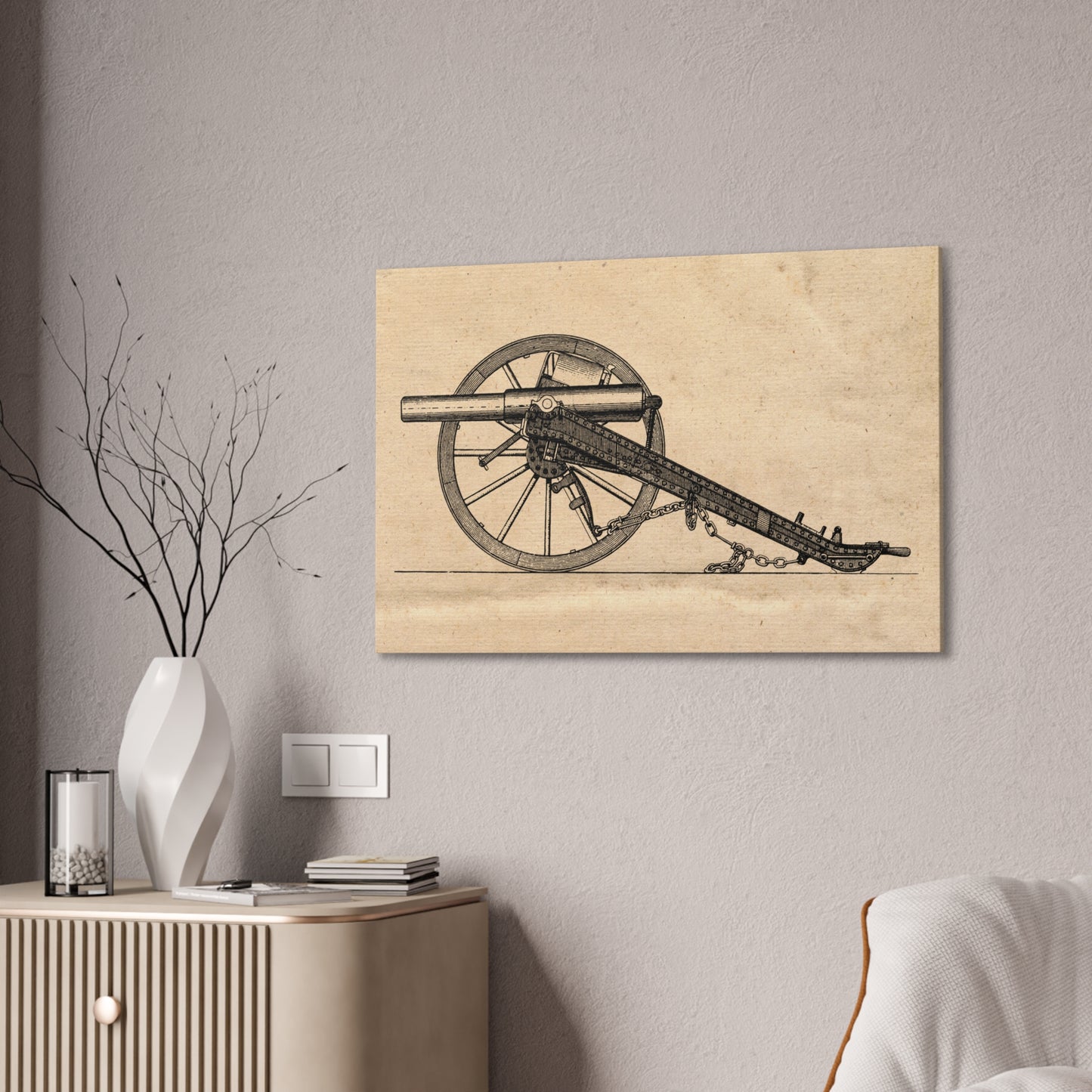 Vintage Artillery - Canvas