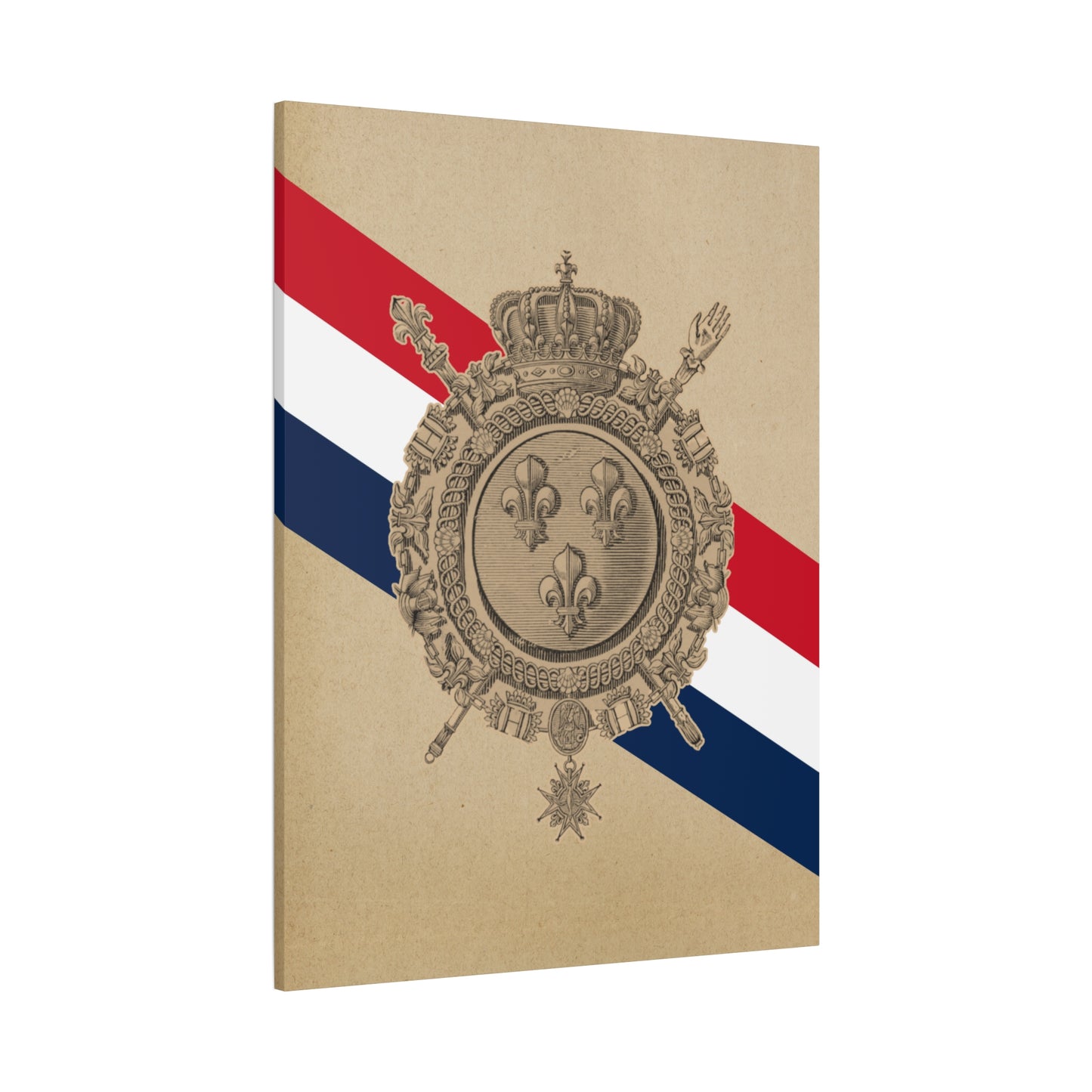 19th Century French Heraldry | Canvas Print