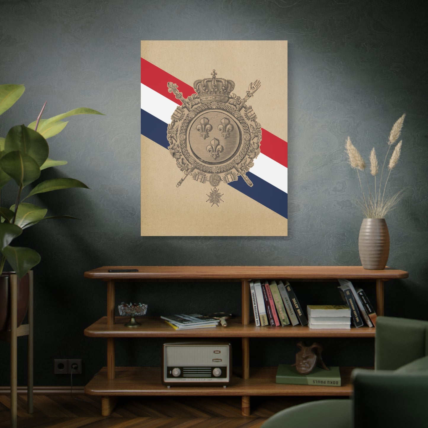 19th Century French Heraldry | Canvas Print