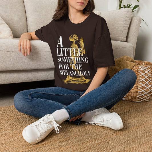 A Little Something for the Melancholy T-Shirt | Vintage Typography
