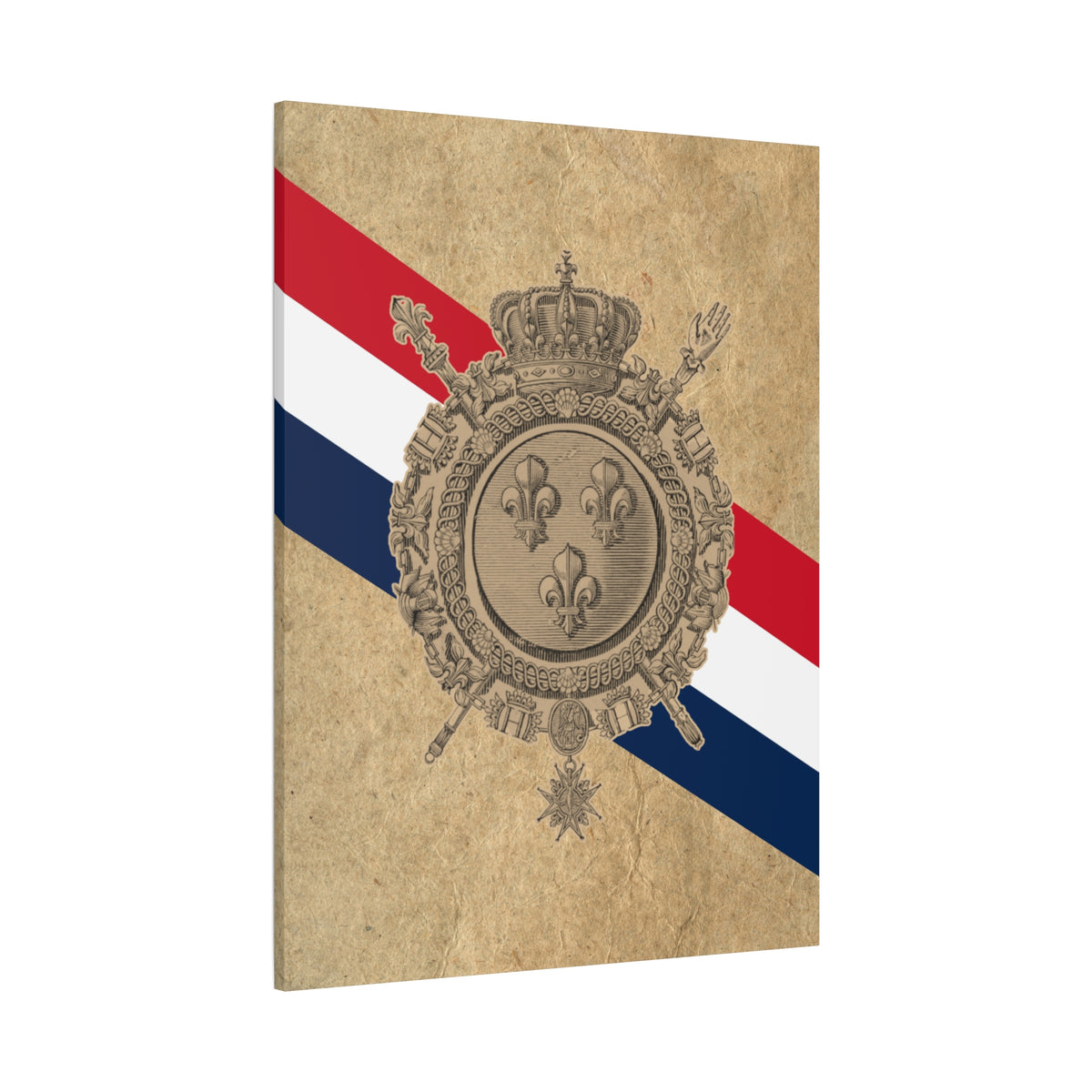 19th Century French Heraldry | Canvas Print