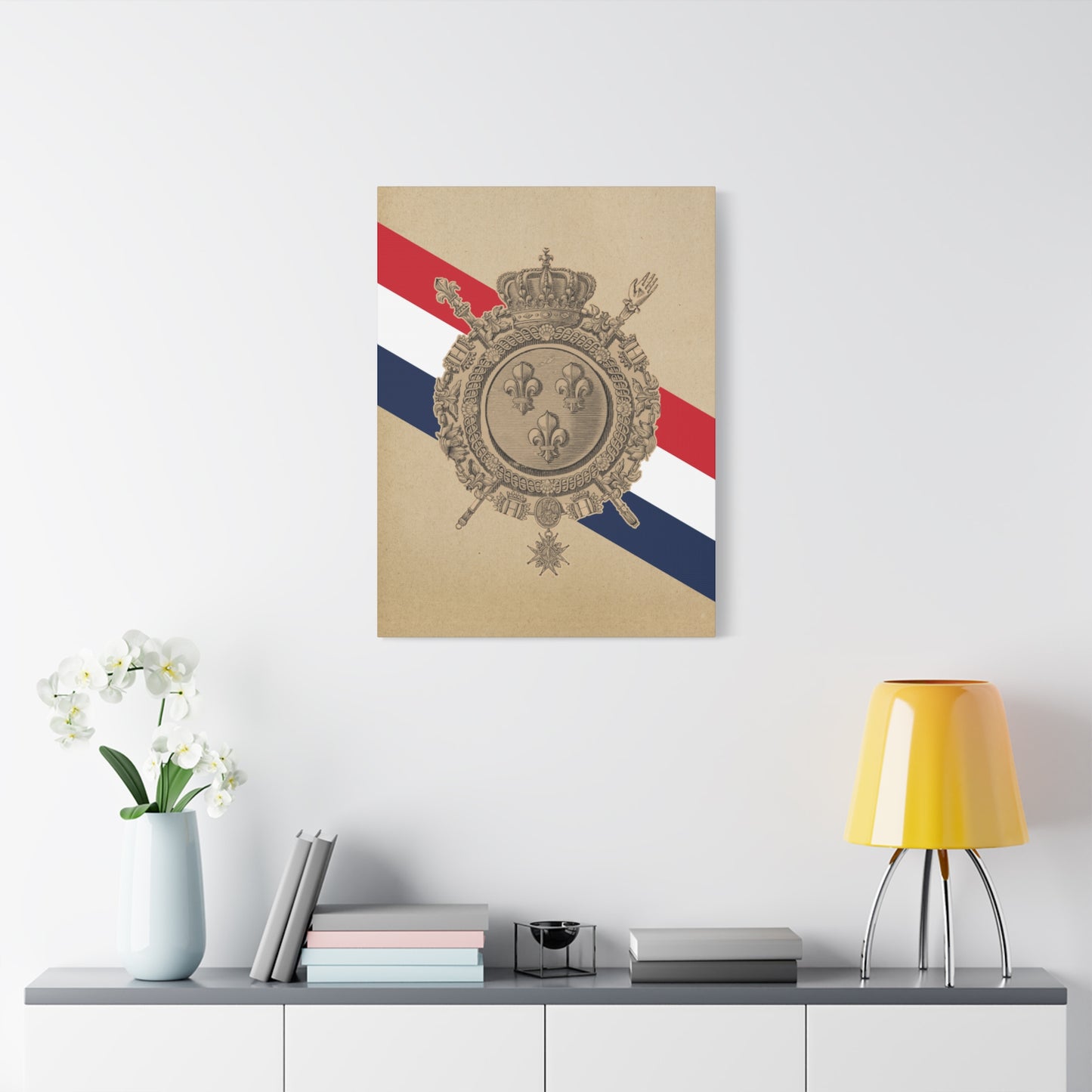 19th Century French Heraldry | Canvas Print