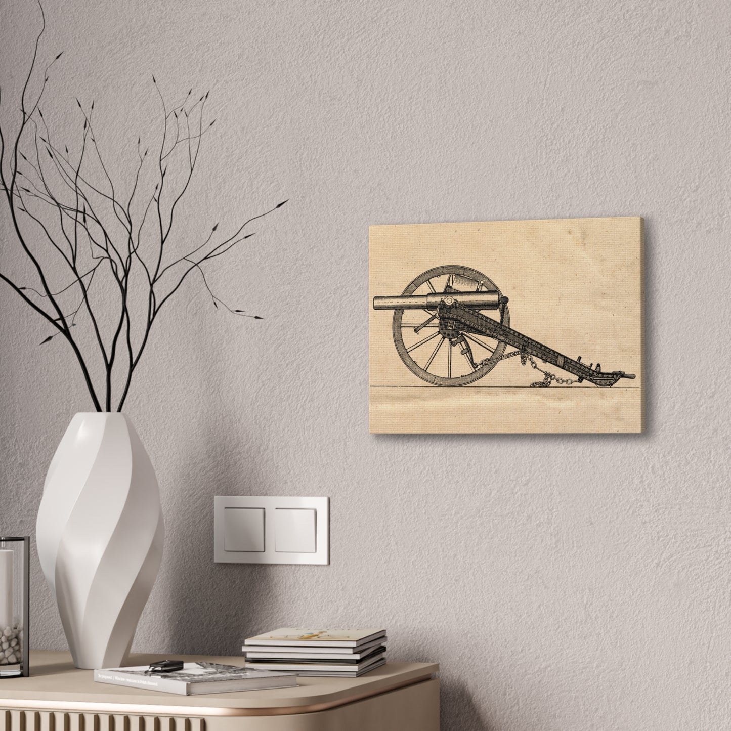 Vintage Artillery - Canvas