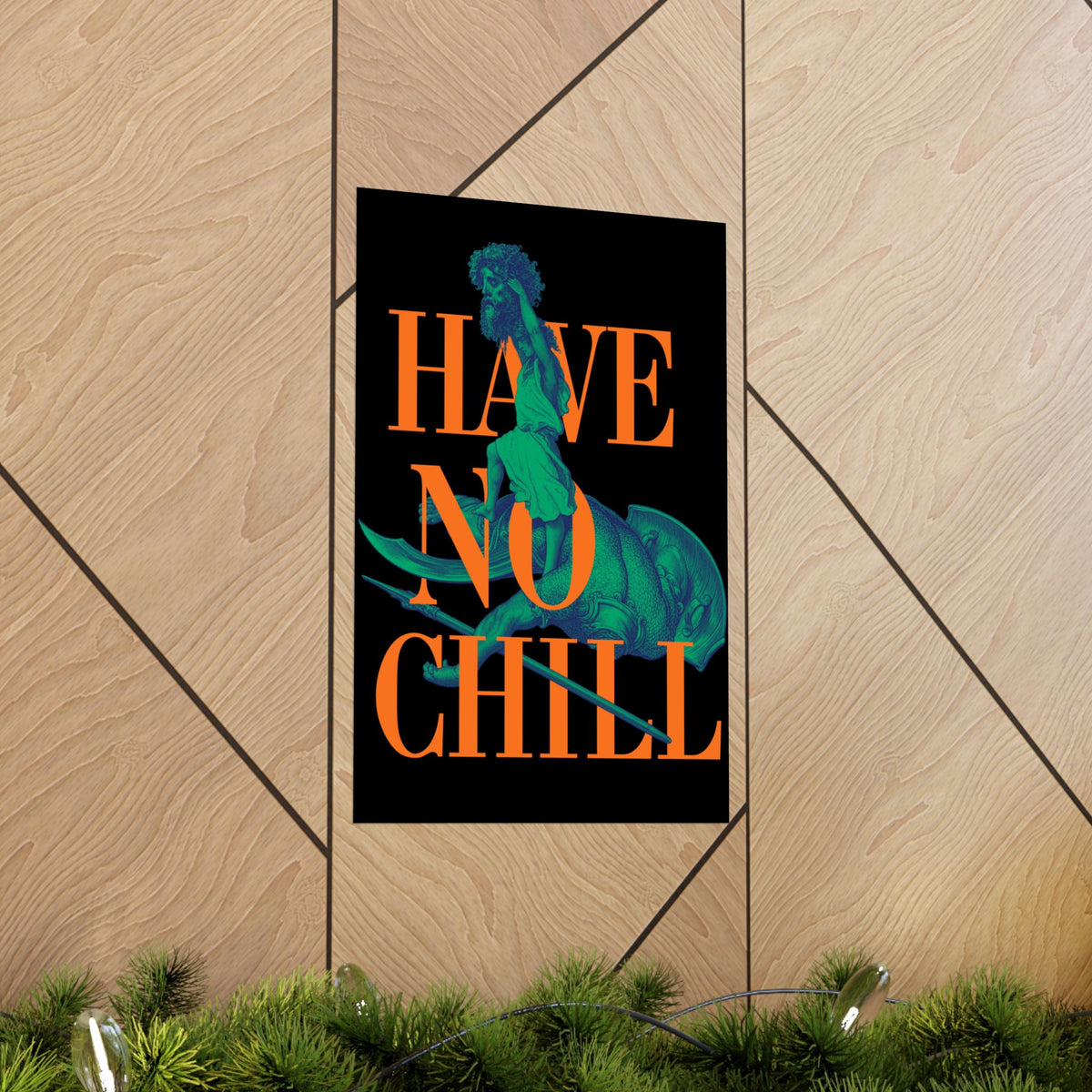 David and Goliath  -  Matte Vertical Poster - Variation 1