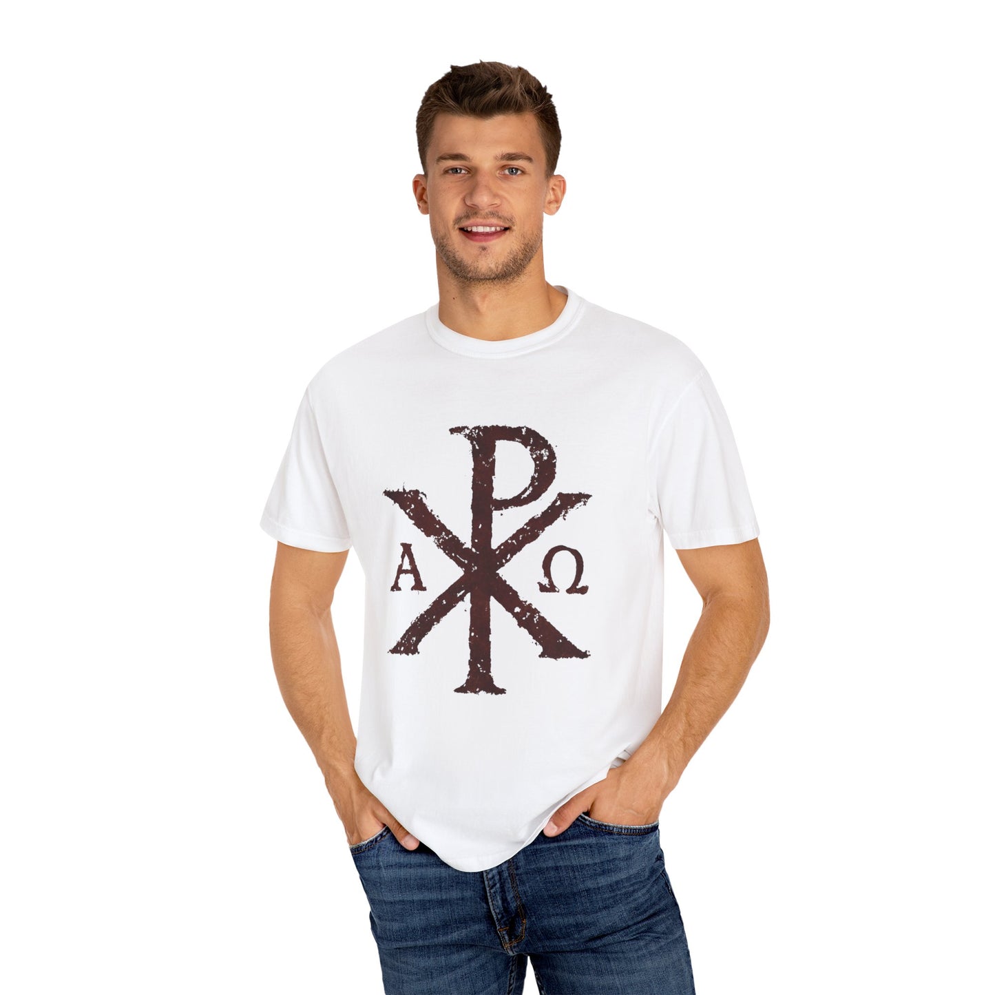 Chi-Rho Alpha Omega Graphic Tee