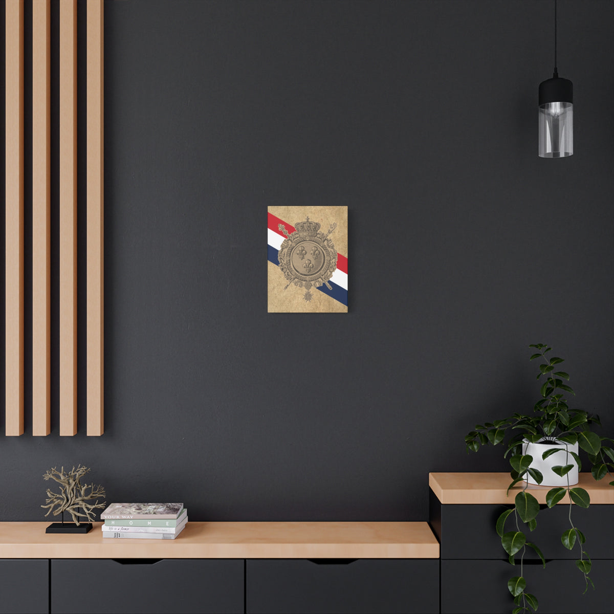 19th Century French Heraldry | Canvas Print