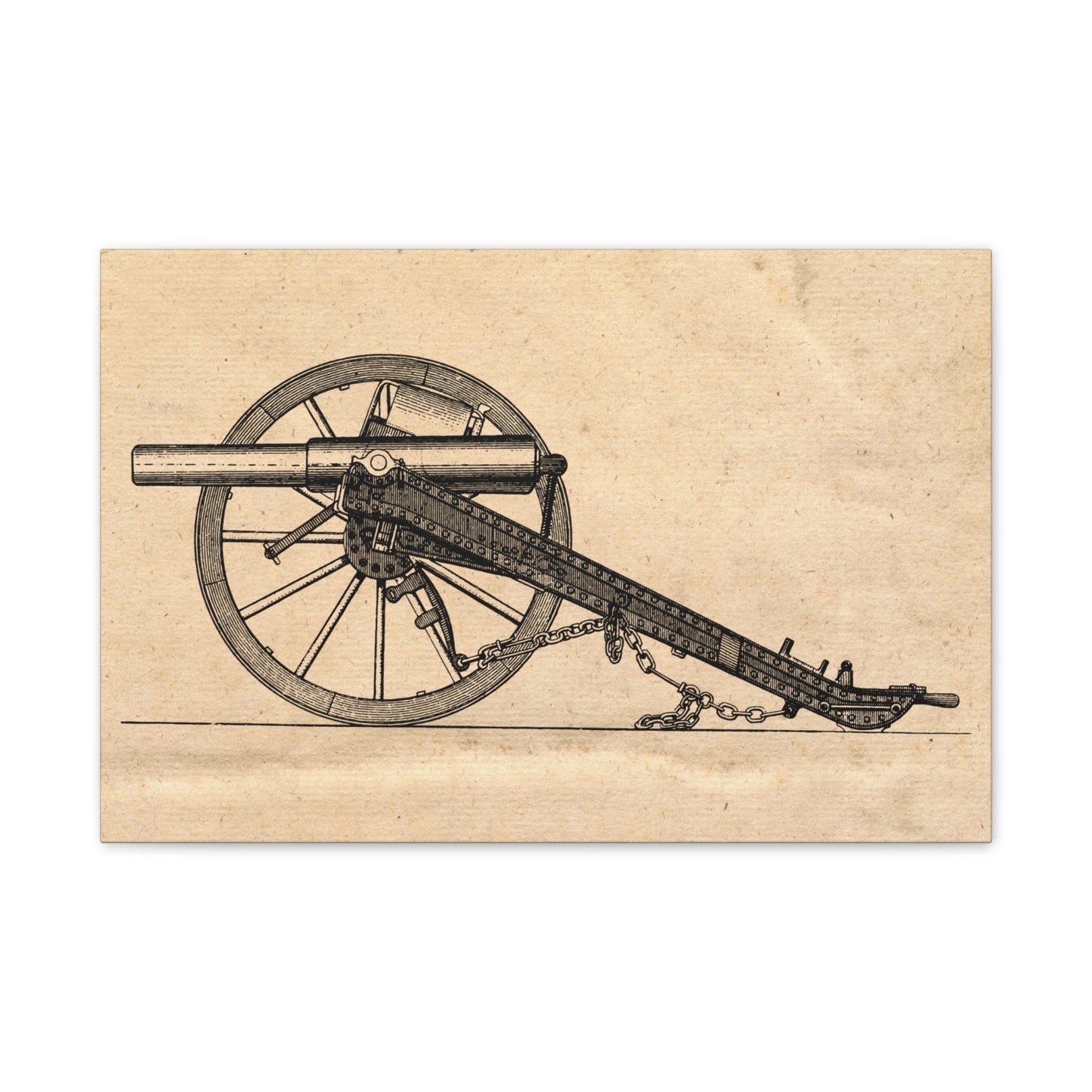 Vintage Artillery - Canvas