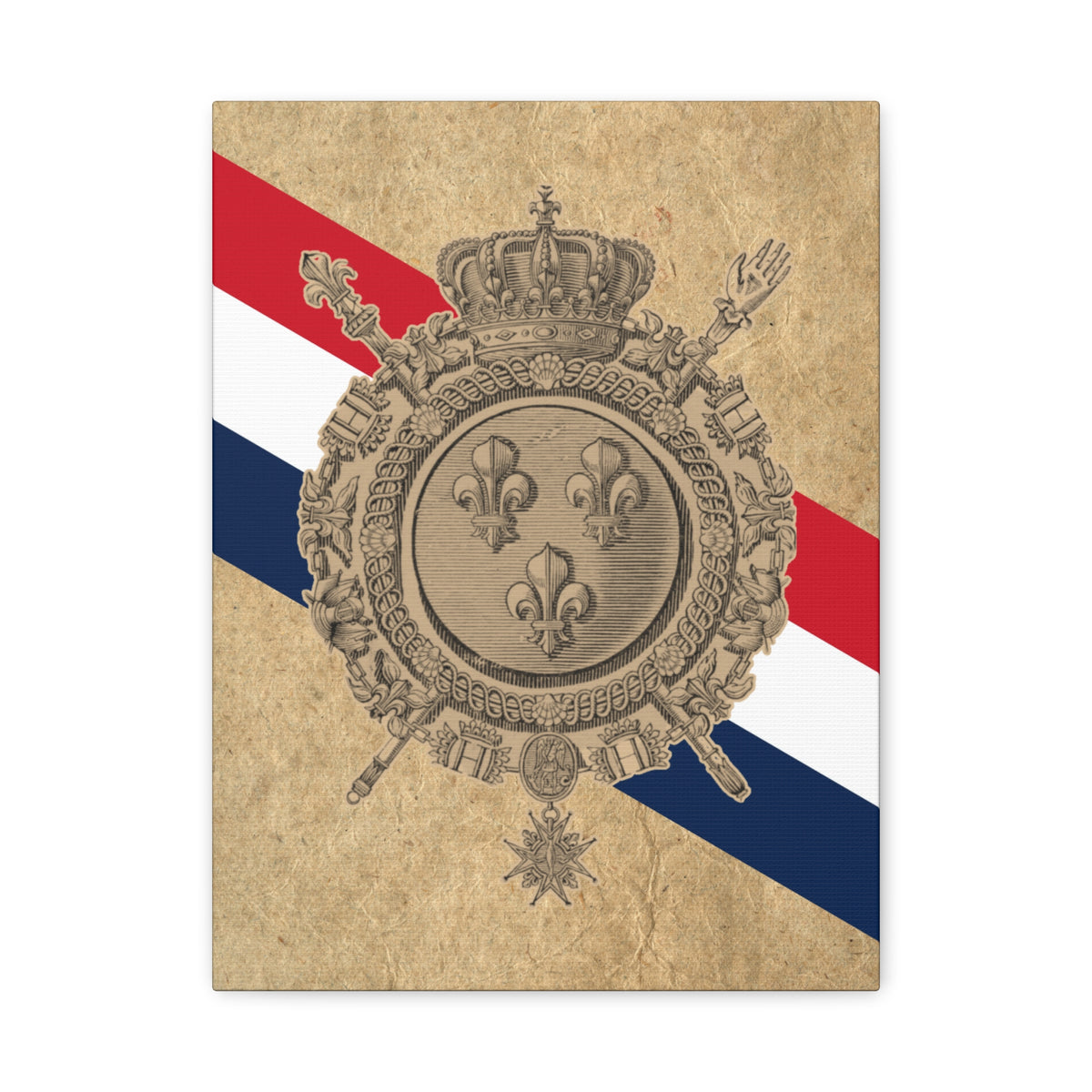19th Century French Heraldry | Canvas Print