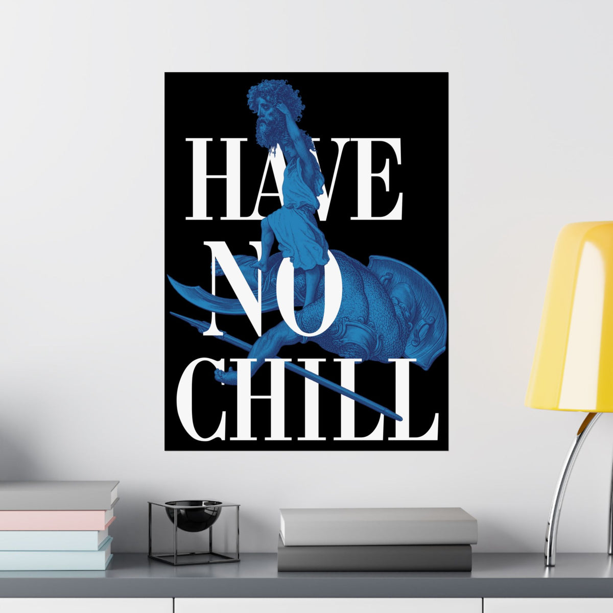 David and Goliath  -  Matte Vertical Poster - Variation 6