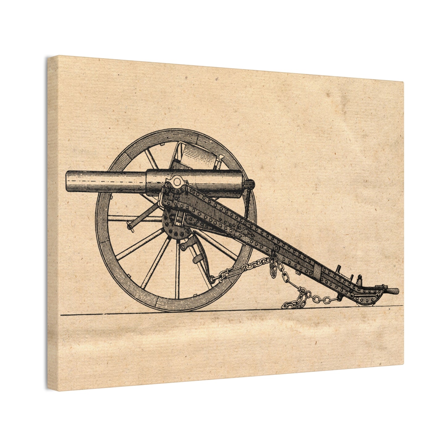 Vintage Artillery - Canvas