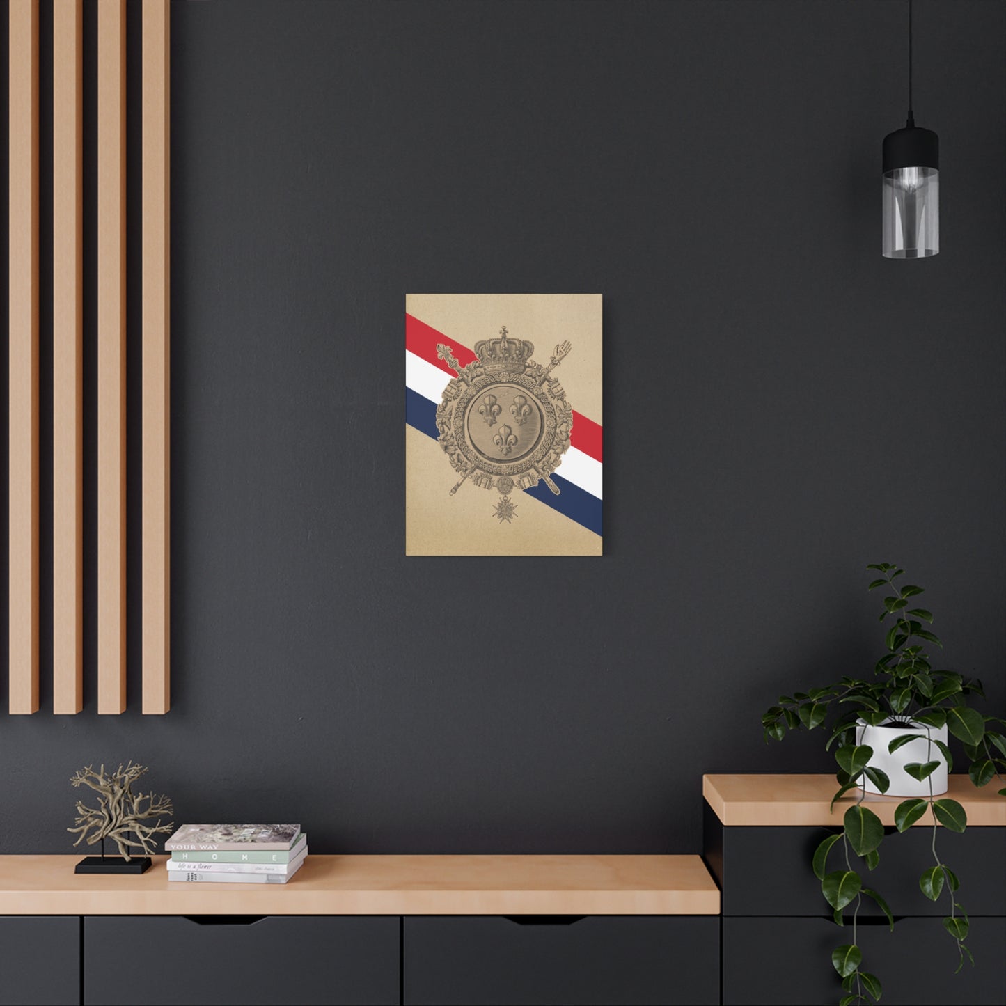 19th Century French Heraldry | Canvas Print
