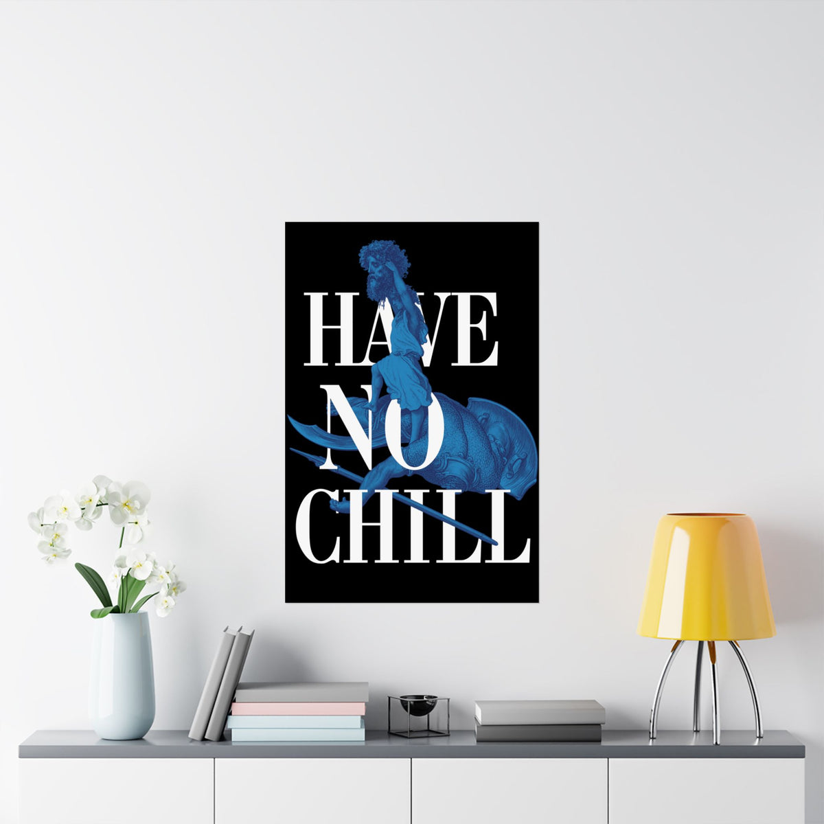 David and Goliath  -  Matte Vertical Poster - Variation 6