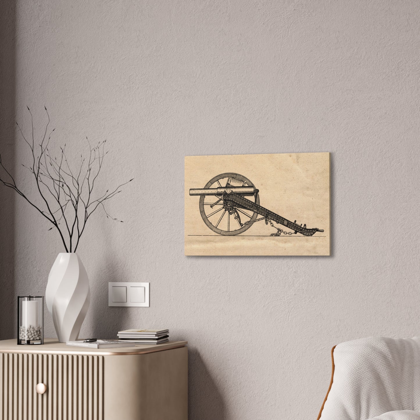 Vintage Artillery - Canvas