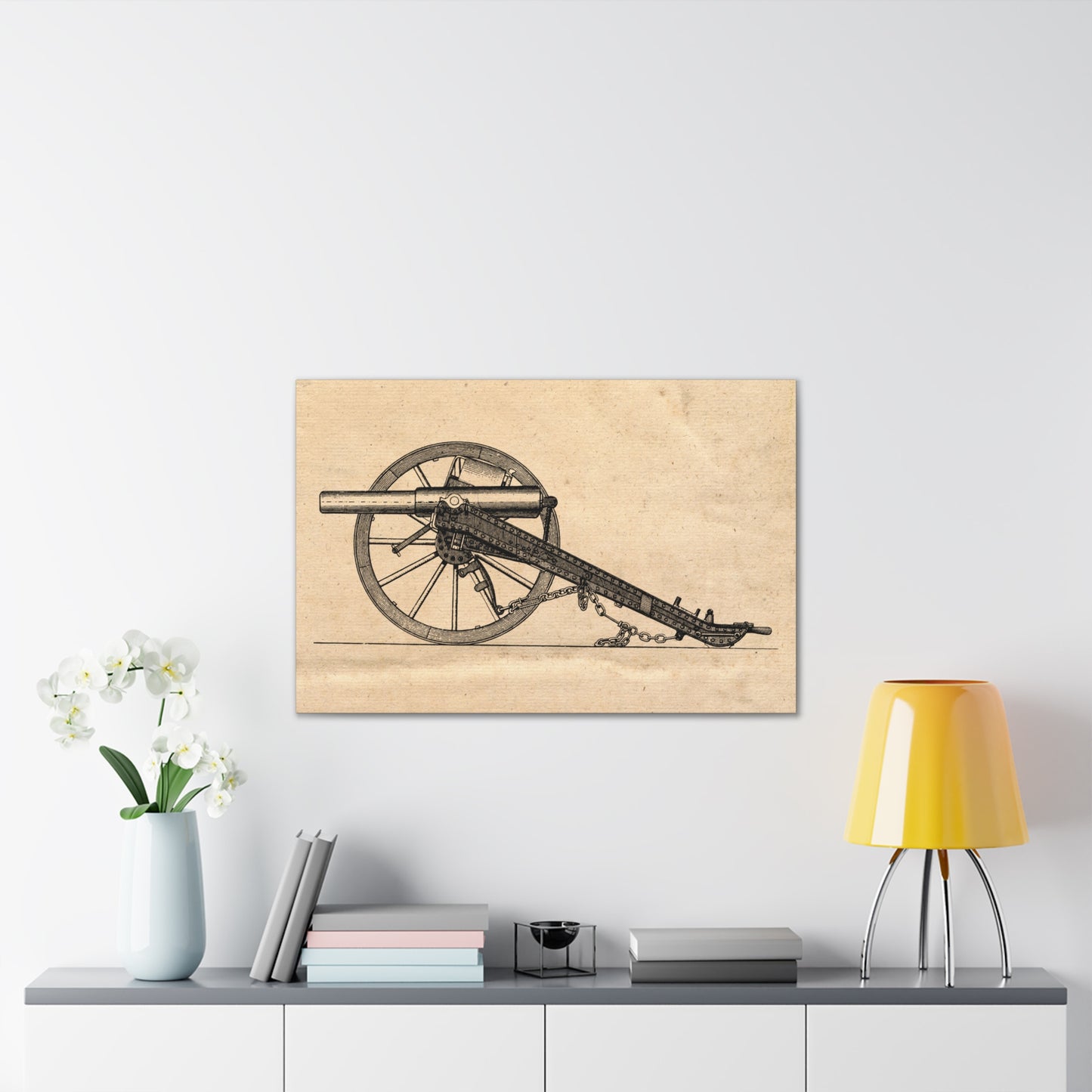 Vintage Artillery - Canvas