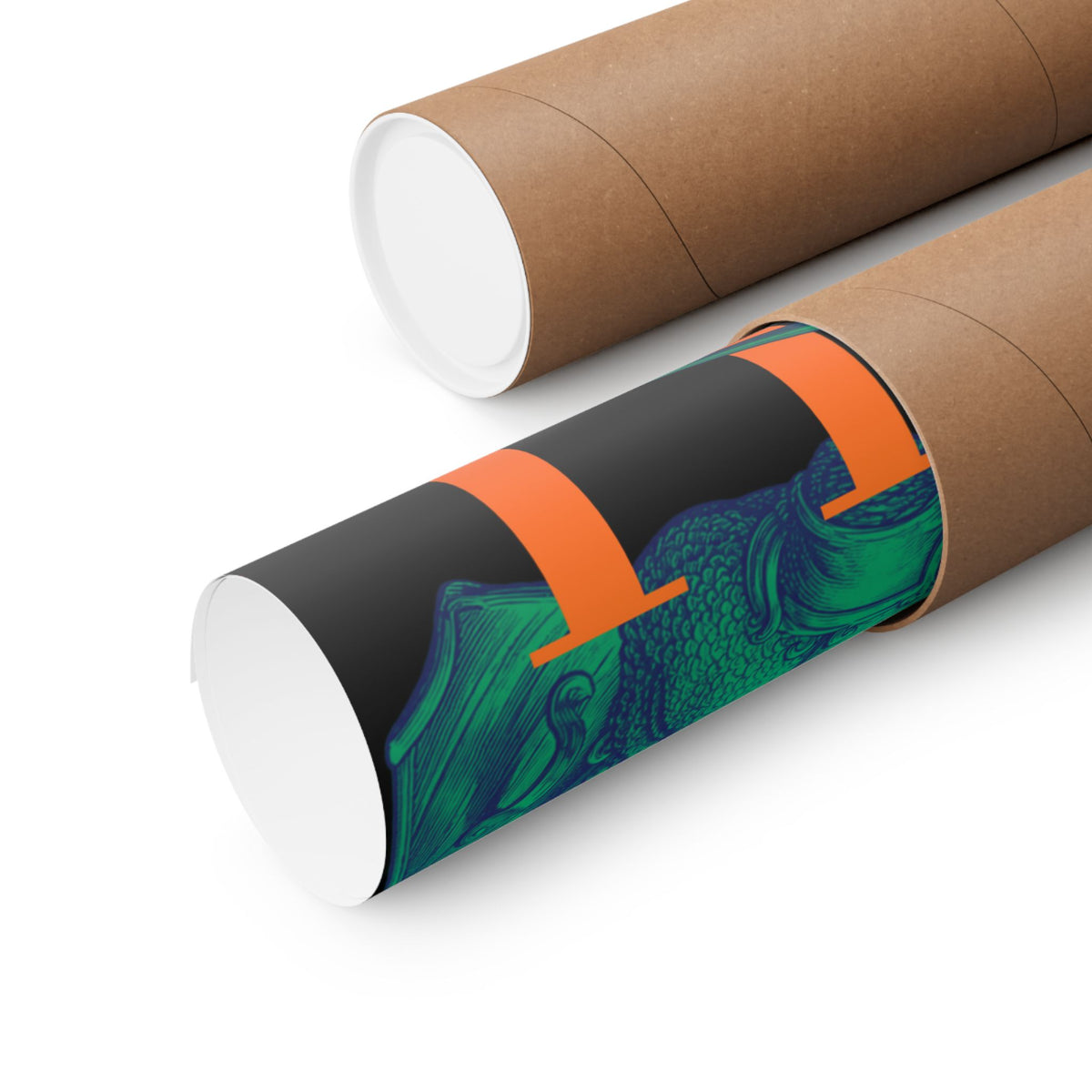 David and Goliath  -  Matte Vertical Poster - Variation 1