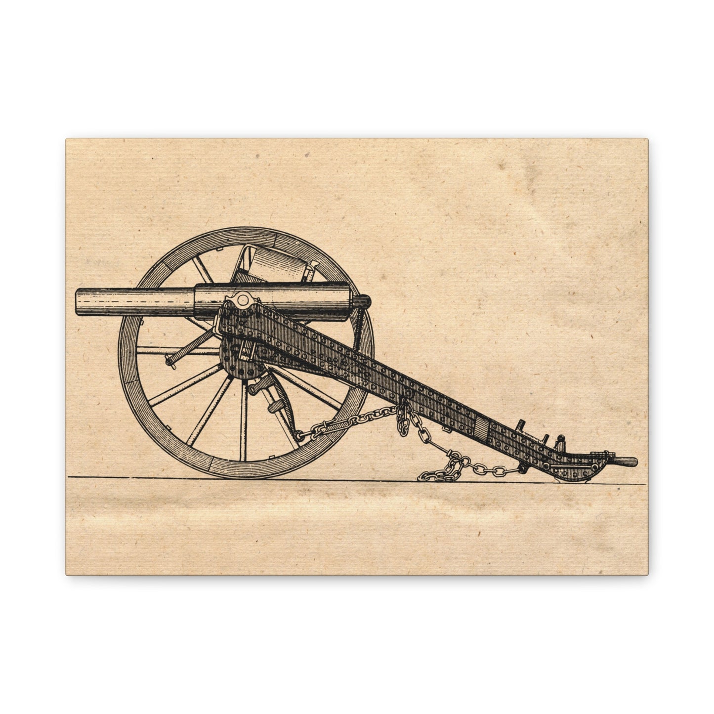 Vintage Artillery - Canvas