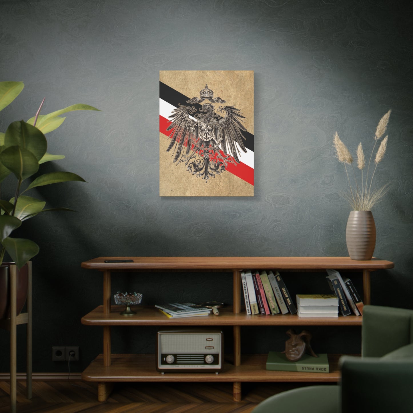 19th Century German Heraldry - Matte Canvas
