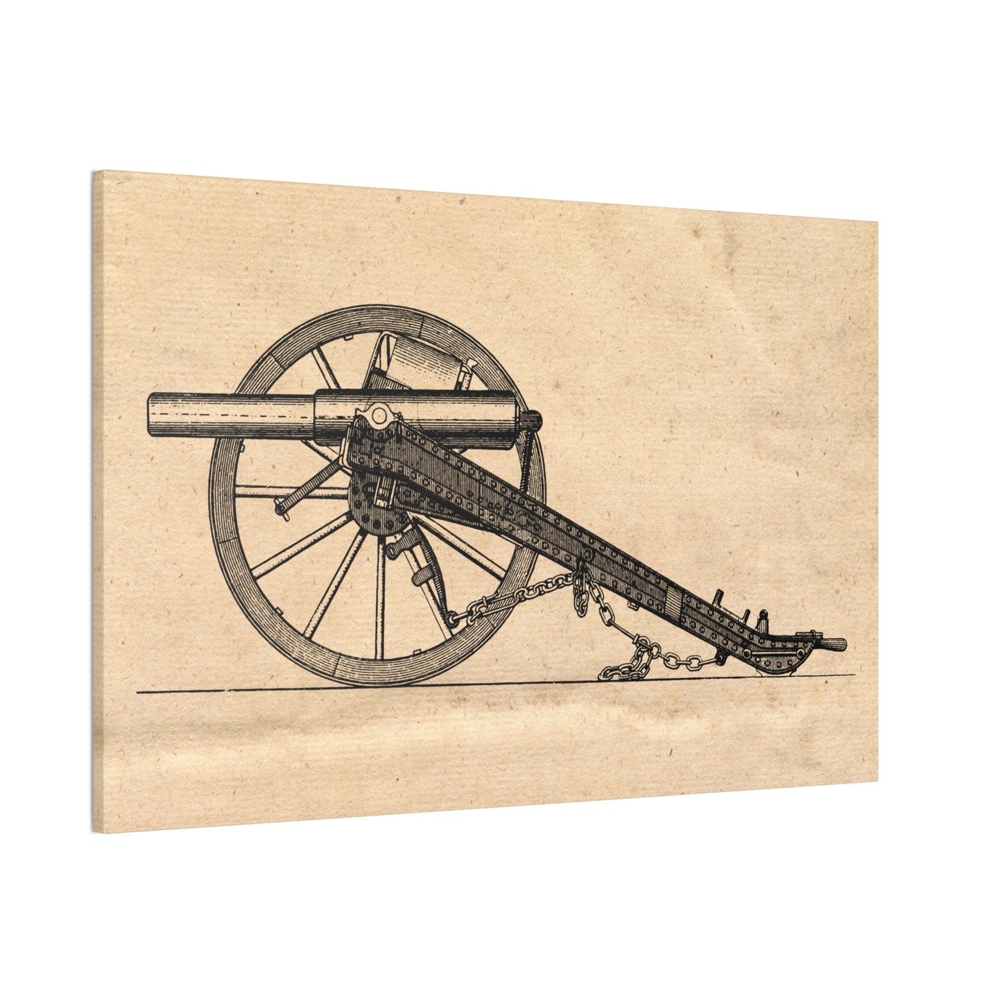 Vintage Artillery - Canvas