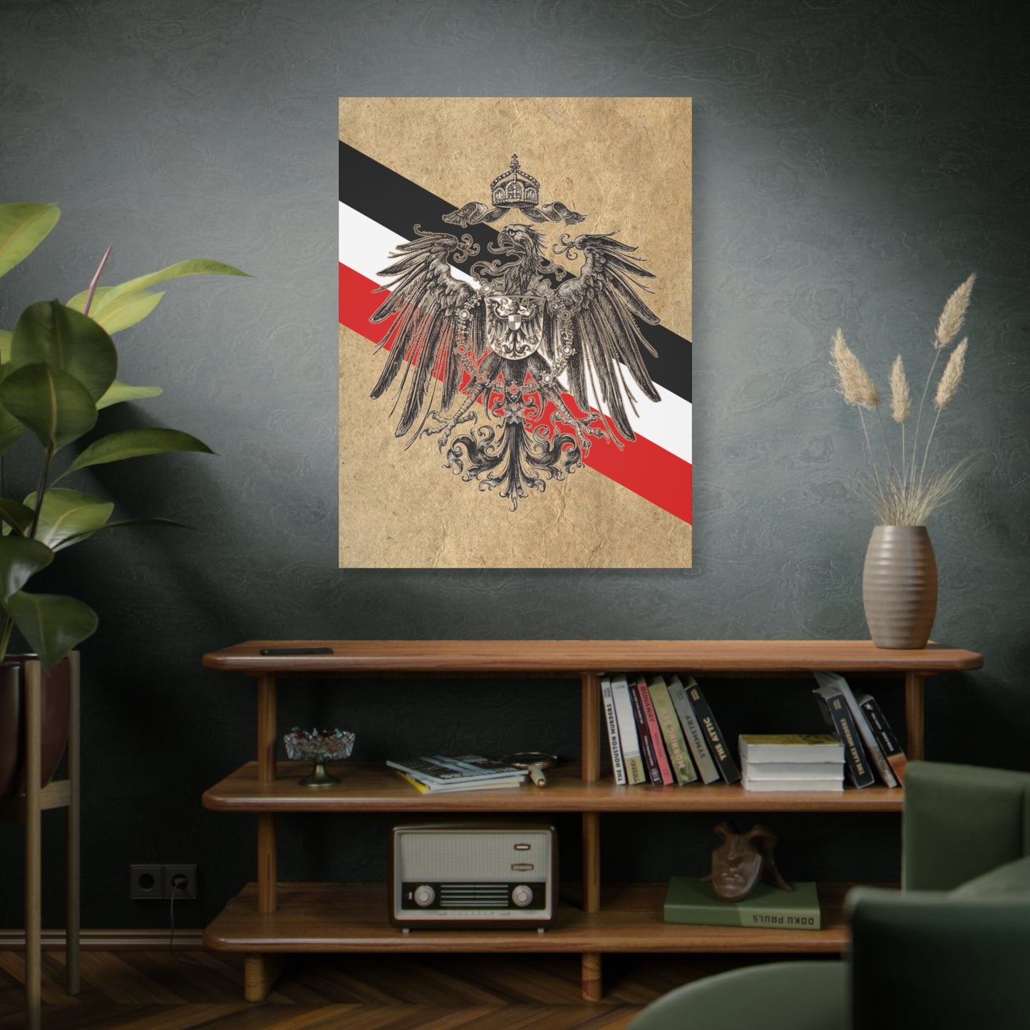 19th Century German Heraldry - Matte Canvas