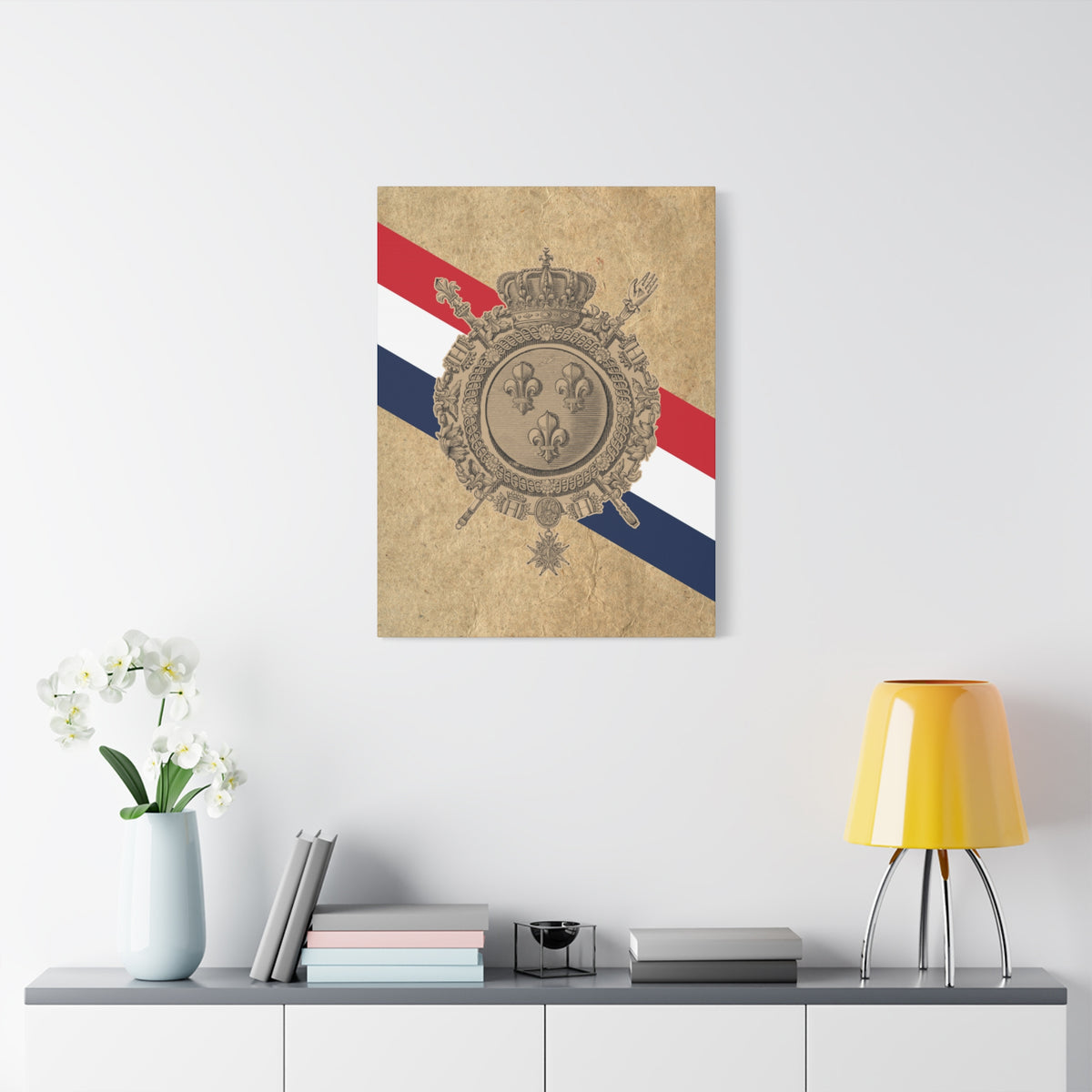 19th Century French Heraldry | Canvas Print